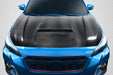 2018-2023 Subaru Crosstrek Carbon Creations STI Look Hood - 1 Piece