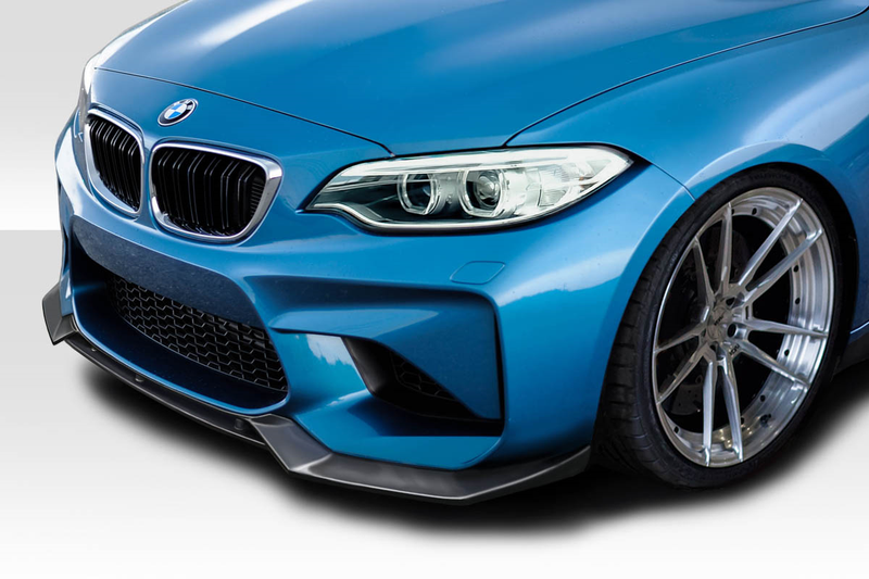 2016-2021 BMW M2 F87 AF-1 Lèvre avant sous spoiler (GFK) - 1 pièce