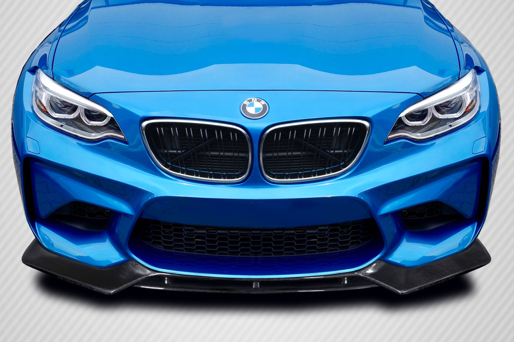2016-2021 BMW M2 F87 AF-1 Front Lip Under Spoiler ( CFP ) - 1 Piece