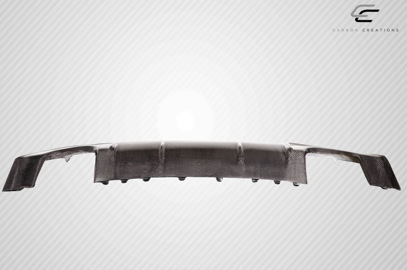 2013-2016 Audi A3 Sportback Carbon Creations RS3 Look Rear Diffuser - 1 Piece