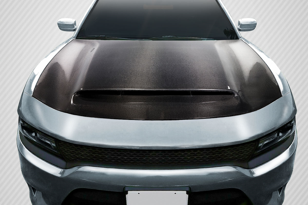 2015-2023 Dodge Charger Carbon Creations Demon Look Hood - 1 Piece