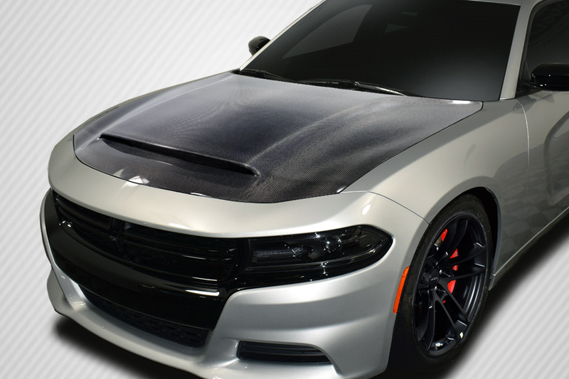 2015-2023 Dodge Charger Carbon Creations Demon Look Hood - 1 Piece