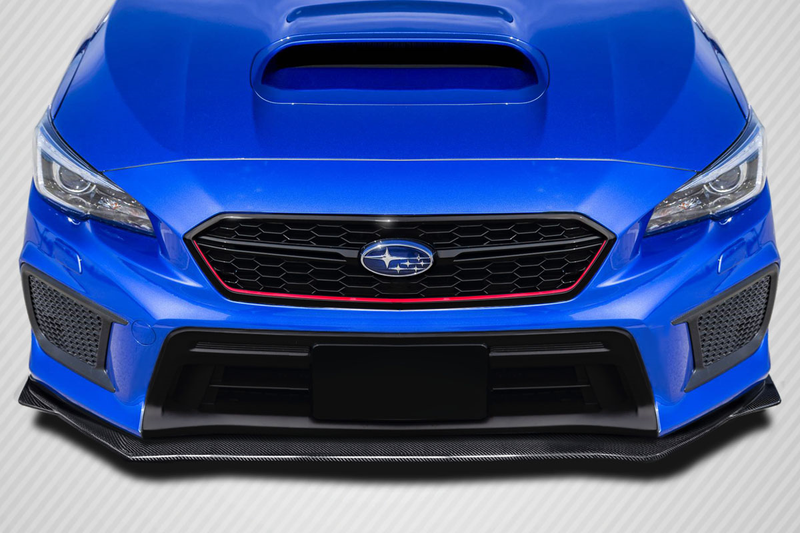 2018-2021 Subaru WRX STI Carbon Creations V Limited Look Front Lip Splitter - 1 Piece
