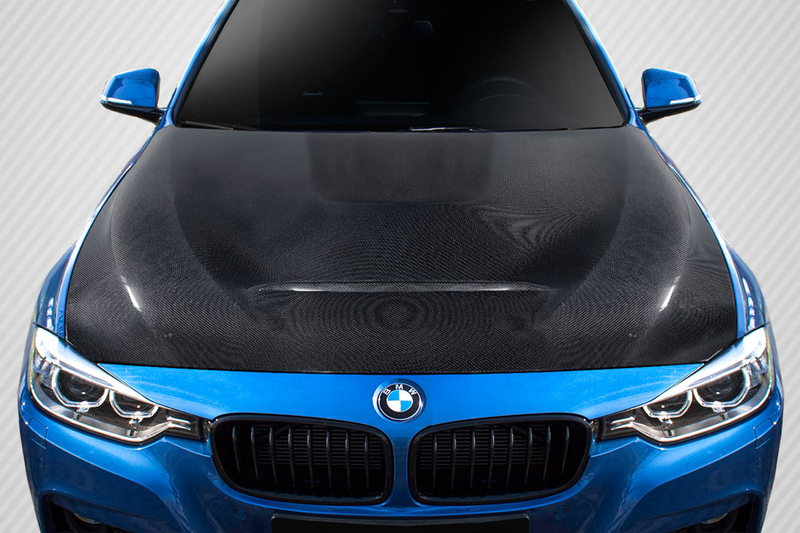 2012-2018 BMW 3 Series F30 / 2014-2020 4 Series F32 Carbon Creations GTS Look Hood - 1 Piece