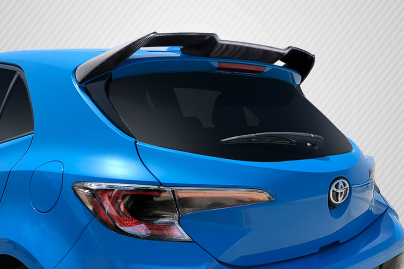 2019-2023 Toyota Corolla Hatchback Carbon Creations A Spec Roof Wing Spoiler - 1 Piece
