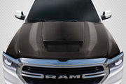 2019-2025 Dodge Ram 1500 Carbon Creations SRT Ram Air Hood - 1 Piece