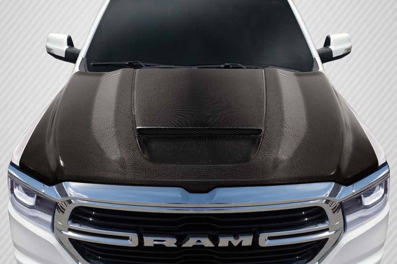 2019-2025 Dodge Ram 1500 Carbon Creations SRT Ram Air Hood - 1 Piece
