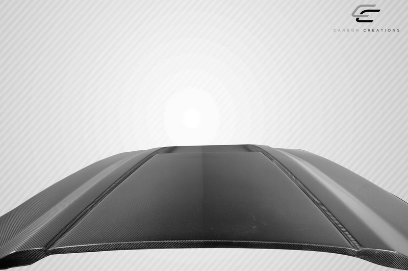 2019-2025 Dodge Ram 1500 Carbon Creations SRT Ram Air Hood - 1 Piece