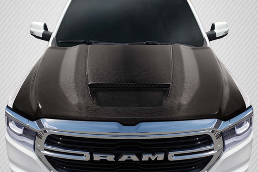 2019-2025 Dodge Ram 1500 Carbon Creations SRT Ram Air Hood - 1 Piece