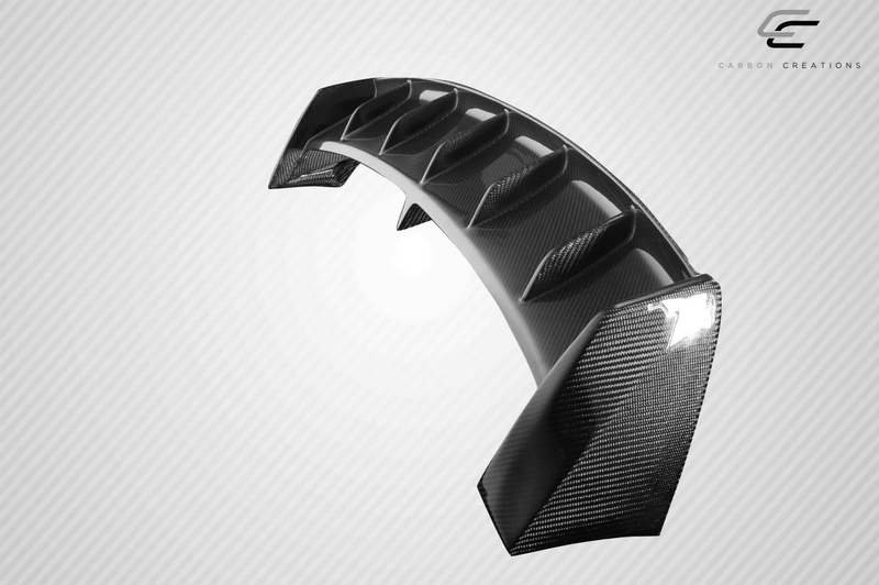 Aileron d'aile de toit Fiat 500 Carbon Creations AVR 2012-2015 - 1 pièce