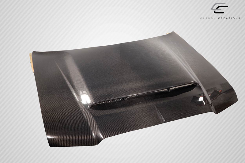 2005-2010 Chrysler 300 300C Carbon Creations Demon Look Hood - 1 Piece