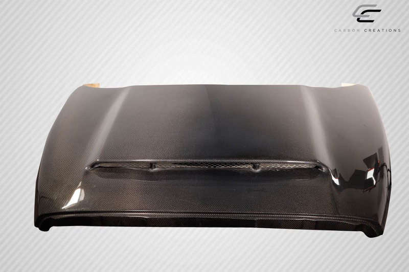 2002-2008 Dodge Ram 1500 2500 3500 Carbon Creations Demon Look Hood - 1 Piece