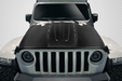 2019-2023 Jeep Wrangler JL Gladiator JT Carbon Creations Energy Hood - 1 Piece