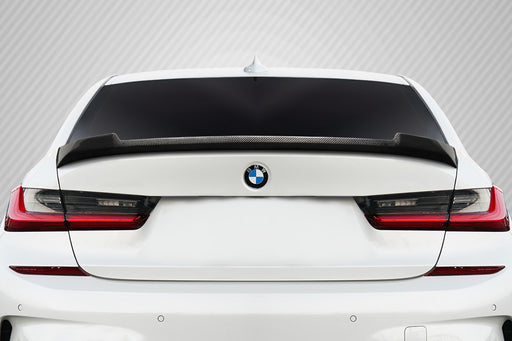 2019-2022 BMW 3 Series G20 Carbon Creations AKS Rear Wing Spoiler - 1 Piece (S)