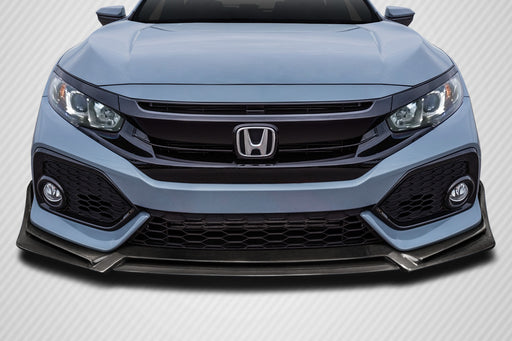 2017-2021 Honda Civic HB Carbon Creations BZ Front Lip Spoiler - 1 Piece