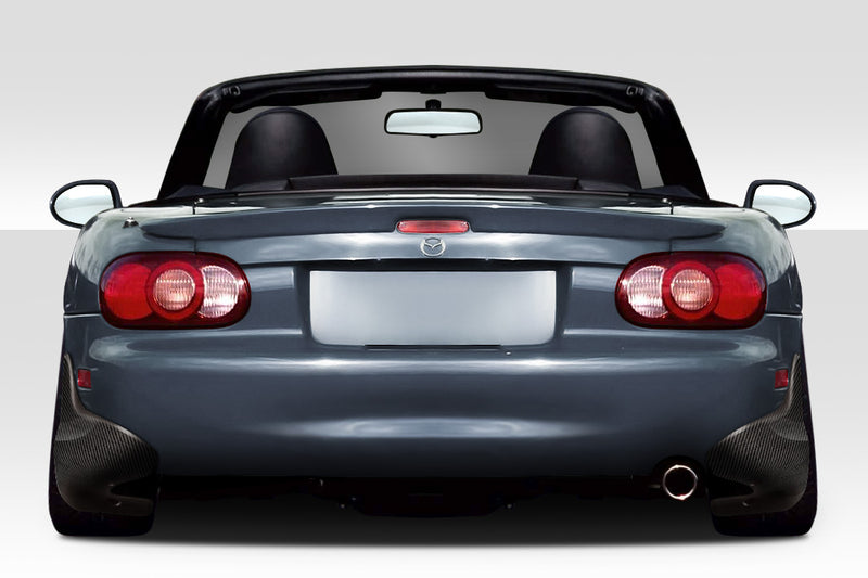 1999-2005 Mazda Miata MX-5 Carbon Creations M1 Speed Mud Flaps - 2 Piece