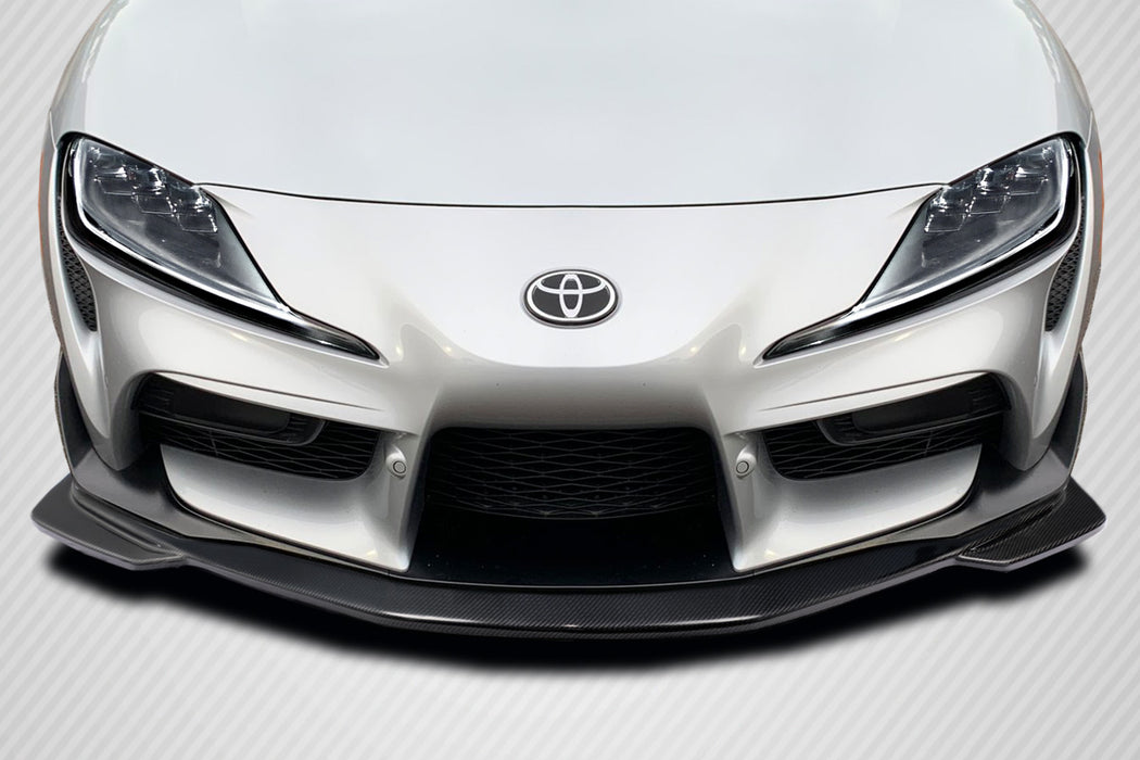 2019-2023 Toyota Supra A90 Carbon Creations Speed Front Lip Spoiler - 1 Piece