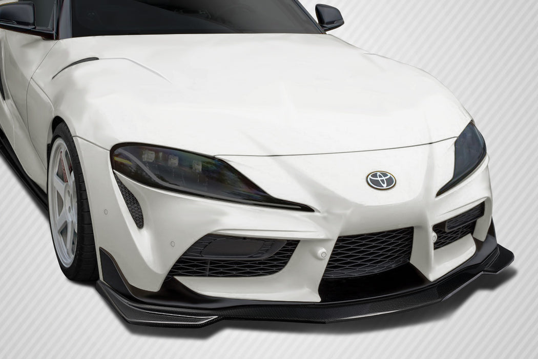 2019-2022 Toyota Supra A90 Carbon Creations Speed Front Lip Spoiler - 1 Piece