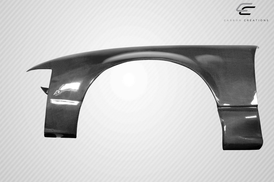 1989-1994 Nissan 240SX S13 Carbon Creations K Power Style Front Fenders (+50mm)  - 2 Piece