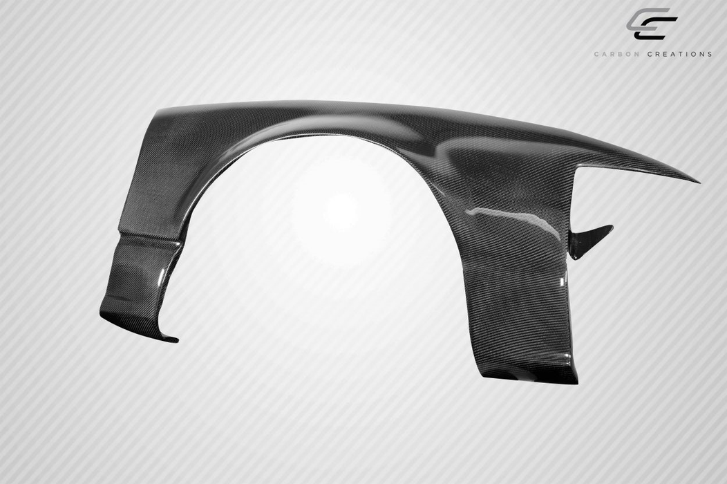 1989-1994 Nissan 240SX S13 Carbon Creations K Power Style Front Fenders (+50mm)  - 2 Piece