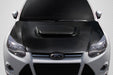 2012-2014 Ford Focus Carbon Creations Ram Air Hood - 1 Piece