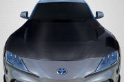 2020-2025 Toyota Supra A90 Carbon Creations OEM Look Hood - 1 Piece