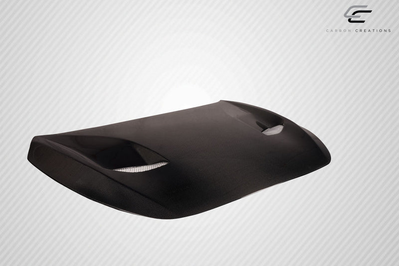2016-2022 Infiniti Q60 Carbon Creations TS1 Hood - 1 Piece
