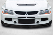 2006-2006 Mitsubishi Lancer Evolution 9 Carbon Creations Varte Front Lip Spoiler Air Dam - 1 Piece