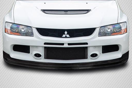 2006-2006 Mitsubishi Lancer Evolution 9 Carbon Creations Varte Front Lip Spoiler Air Dam - 1 Piece
