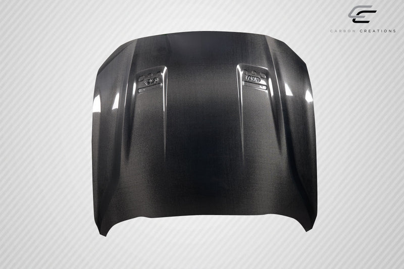 2018-2023 Ford Mustang Carbon Creations OEM Look Hood - 1 Piece