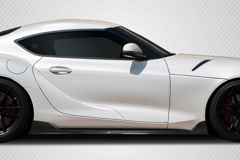2020-2025 Toyota Supra A90 Carbon Creations AG Design Side Skirt Splitters - 2 Piece