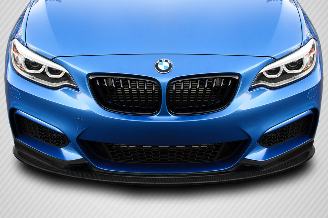 2014-2021 BMW 2 Series F22 F23 Carbon Creations 3DS Front Lip Under Spoiler - 1 Piece ( M Sport Bumper Only )