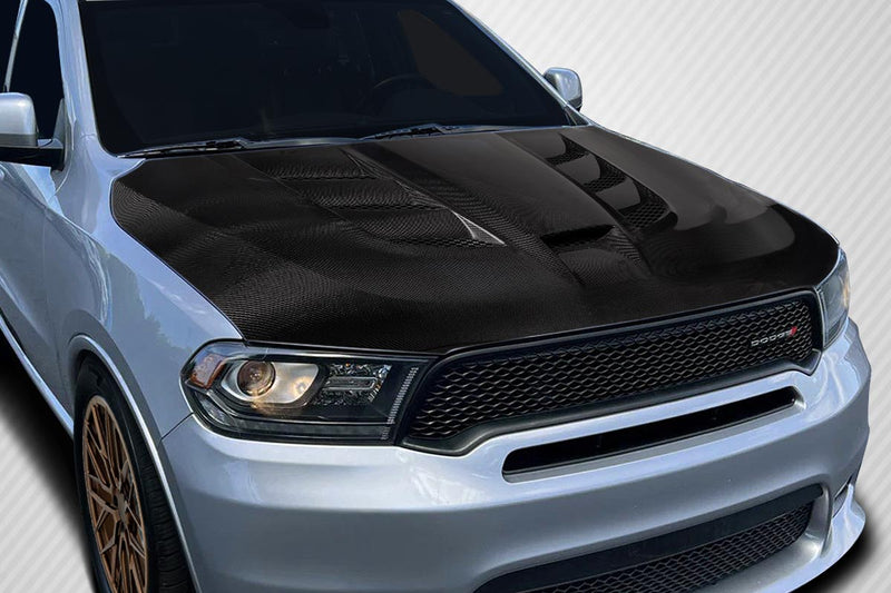 2011-2023 Dodge Durango Carbon Creations Viper Hood - 1 Piece