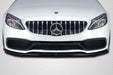2015-2018 Mercedes Benz W205 C-Class / 2015-2018 Mercedes Benz C43 AMG Carbon Creations Power Front Lip Spoiler Air Dam - 1 Piece