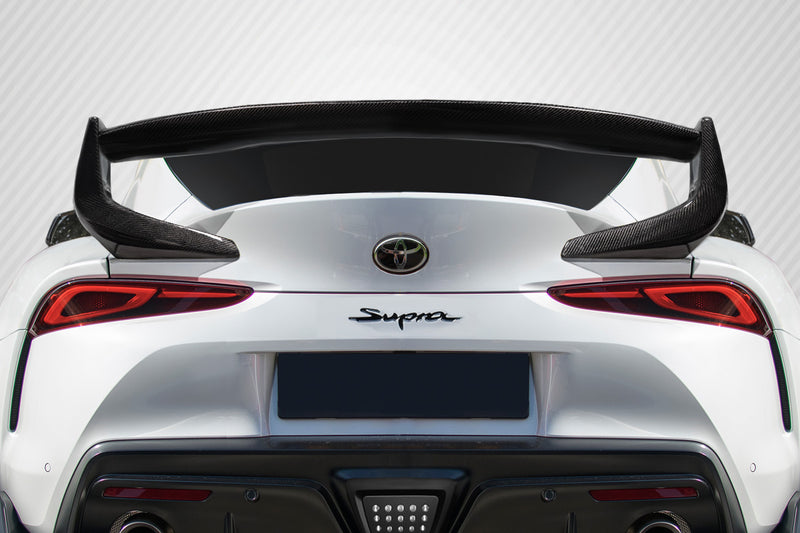 2020-2025 Toyota Supra A90 Carbon Creations Super Speed Rear Wing Spoiler - 3 Pieces