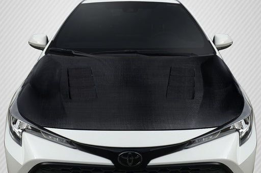 2019-2023 Toyota Corolla Hatchback / 2020-2022 Corolla Sedan Carbon Creations Velocity Hood - 1 Piece