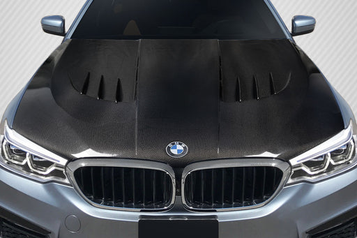 2017-2022 BMW 5 Series G30 / M5 G90 Carbon Creations Power Dynamics Hood - 1 Piece