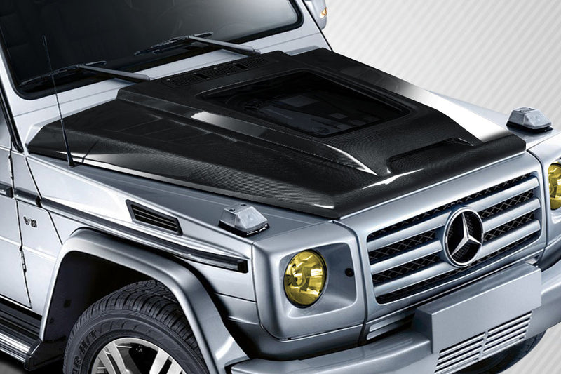 2000-2021 Mercedes G Class W463 Carbon Creations Window Hood - 1 Piece