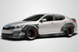2011-2013 Kia Optima Carbon Creations CPR Body Kit - 14 Piece - Includes 116098 CPR Front Lip, 116247 CPR Side Skirts,, 116248 CPR Front Fender Flares, 116249 CPR Rear Fender Flares. 116246 CPR Rear Wing Spoiler  (S)