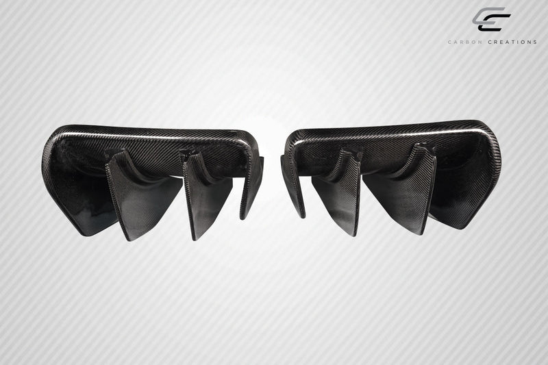 2014-2019 Chevrolet Corvette C7 Carbon Creations GTR Rear Diffuser - 2 Pieces