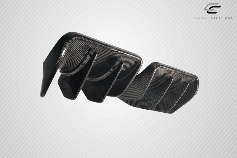 2014-2019 Chevrolet Corvette C7 Carbon Creations GTR Rear Diffuser - 2 Pieces