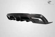 2014-2016 Mercedes CLA Class Carbon Creations Burnout Rear Diffuser - 1 Piece