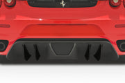 2005-2009 Ferrari F430 AF-1 Rear Diffuser Fins (GFK) - 4 Piece