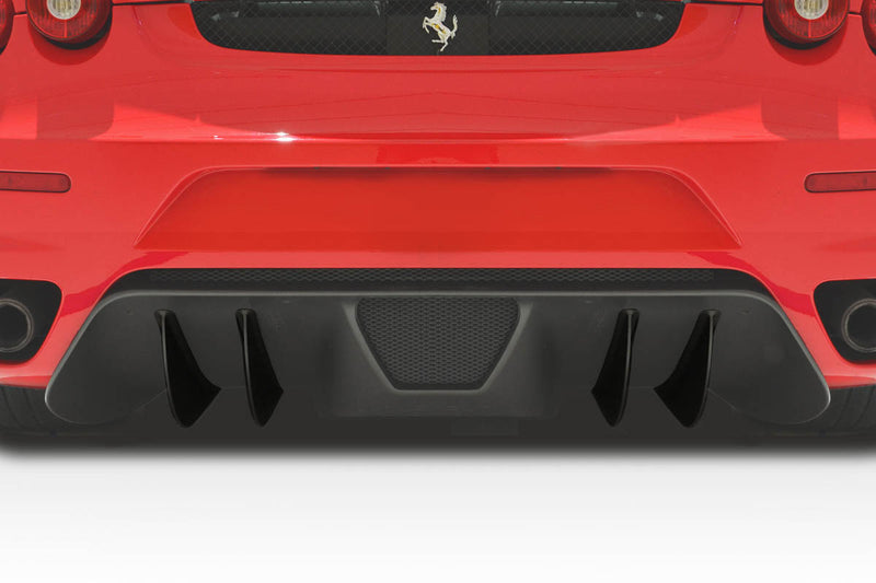 2005-2009 Ferrari F430 AF-1 Rear Diffuser Fins (GFK) - 4 Piece