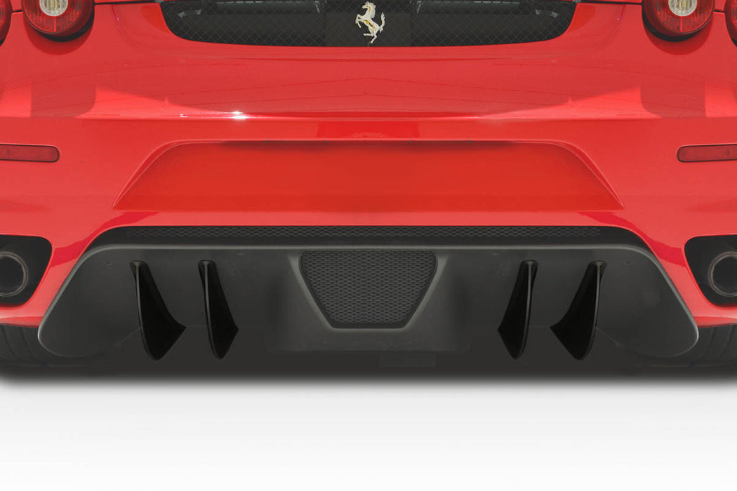 2005-2009 Ferrari F430 AF-1 Rear Diffuser Fins (GFK) - 4 Piece