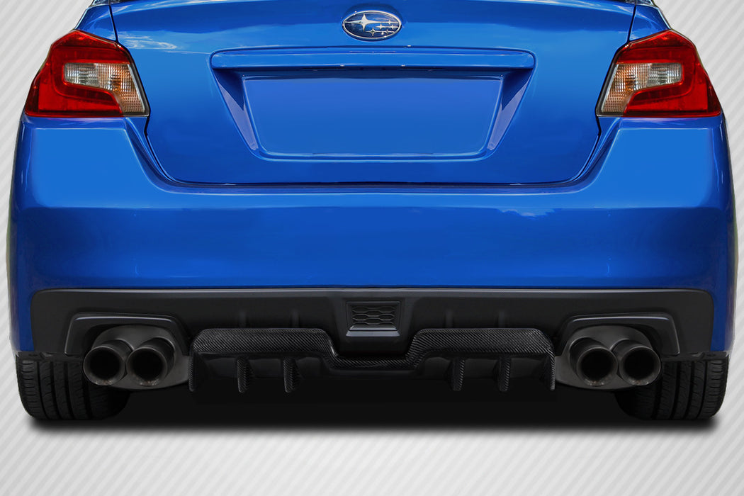 2015-2021 Subaru WRX STI Carbon Creations Empire Rear Diffuser - 1 Piece
