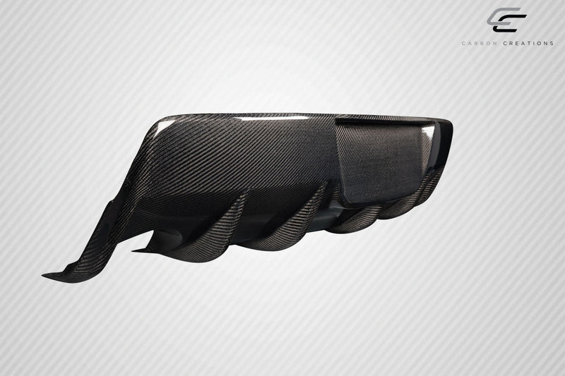2004-2009 Mazda Mazdaspeed 3 Carbon Creations Corkscrew Rear Diffuser - 1 Piece