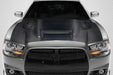 2011-2014 Dodge Charger Carbon Creations Hellcat Redeye Look hood - 1 Piece