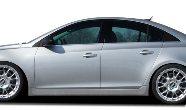 2011-2015 Chevrolet Cruze Couture Polyurethane RS Look Side Skirts Rocker Panels - 2 Piece