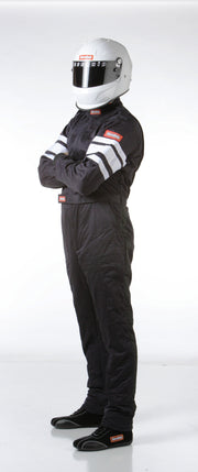 SFI-5 SUIT BLACK X-LARGE